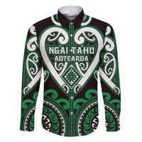 Custom Aotearoa Ngai Tahu Family Matching Summer Maxi Dress and Hawaiian Shirt Maori Tribal Pattern