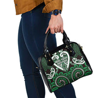 Aotearoa Ngai Tahu Shoulder Handbag Maori Tribal Pattern LT05 - Polynesian Pride