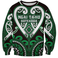 Custom Aotearoa Ngai Tahu Sweatshirt Maori Tribal Pattern