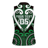 Custom Aotearoa Ngai Tahu Women Sleeveless Polo Shirt Maori Tribal Pattern