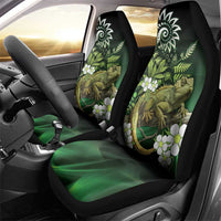 Aotearoa New Zealand Tuatara Car Seat Cover Maori Koru Art LT05 - Polynesian Pride