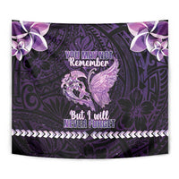 Alzheimer's Awareness Tapestry You May Not Remember But I Will Never Forget