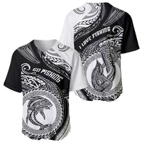 Go Fishing Baseball Jersey Polynesian Pattern LT05 - Polynesian Pride