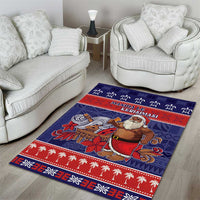 Samoa Christmas Area Rug Samoan Santa Claus Manuia Le Kerisimasi
