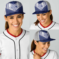 Super Toa Samoa Rugby Baseball Net Cap Warrior Spirit LT05 - Polynesian Pride
