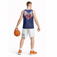Super Toa Samoa Rugby Custom Basketball Jersey Warrior Spirit LT05 - Polynesian Pride
