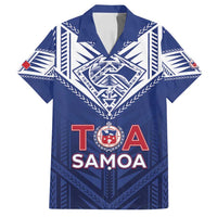 Super Toa Samoa Rugby Custom Family Matching Long Sleeve Bodycon Dress and Hawaiian Shirt Warrior Spirit LT05