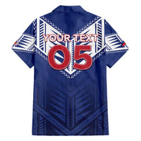 Super Toa Samoa Rugby Custom Family Matching Tank Maxi Dress and Hawaiian Shirt Warrior Spirit LT05 - Polynesian Pride