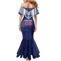 Super Toa Samoa Rugby Custom Mermaid Dress Warrior Spirit LT05