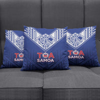 Super Toa Samoa Rugby Pillow Cover Warrior Spirit LT05