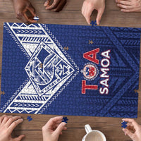 Super Toa Samoa Rugby Puzzle Warrior Spirit LT05 - Polynesian Pride