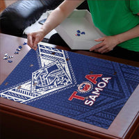 Super Toa Samoa Rugby Puzzle Warrior Spirit LT05 - Polynesian Pride