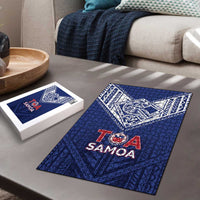 Super Toa Samoa Rugby Puzzle Warrior Spirit LT05 - Polynesian Pride