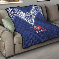 Super Toa Samoa Rugby Quilt Warrior Spirit LT05