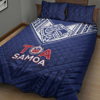 Super Toa Samoa Rugby Quilt Bed Set Warrior Spirit LT05 - Polynesian Pride