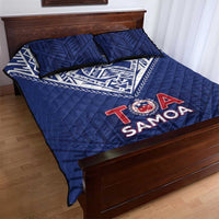 Super Toa Samoa Rugby Quilt Bed Set Warrior Spirit LT05 - Polynesian Pride