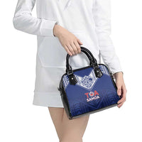 Super Toa Samoa Rugby Shoulder Handbag Warrior Spirit LT05 - Polynesian Pride