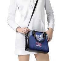 Super Toa Samoa Rugby Shoulder Handbag Warrior Spirit LT05 - Polynesian Pride