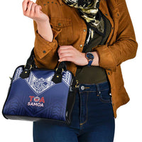 Super Toa Samoa Rugby Shoulder Handbag Warrior Spirit LT05 - Polynesian Pride
