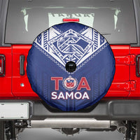 Super Toa Samoa Rugby Spare Tire Cover Warrior Spirit LT05