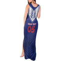 Super Toa Samoa Rugby Custom Tank Maxi Dress Warrior Spirit LT05
