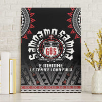 Samoa Black Saturday Canvas Wall Art Samoa For Samoans LT05 Without Frame Black - Polynesian Pride