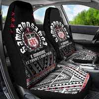 Samoa Black Saturday Car Seat Cover Samoa For Samoans LT05 - Polynesian Pride