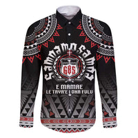 Personalised Samoa Black Saturday Family Matching Summer Maxi Dress and Hawaiian Shirt Samoa For Samoans