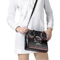 Samoa Black Saturday Shoulder Handbag Samoa For Samoans LT05 - Polynesian Pride