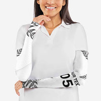 Custom New Zealand Football Arm Sleeves Aotearoa Pride - Polynesian Pride