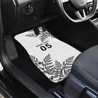 Custom New Zealand Football Car Mats Aotearoa Pride - Polynesian Pride
