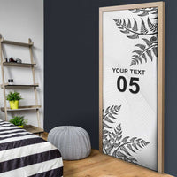 Custom New Zealand Football Door Cover Aotearoa Pride - Polynesian Pride