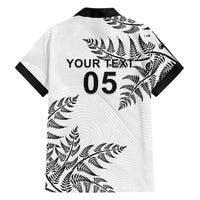 Custom New Zealand Football Family Matching Off Shoulder Maxi Dress and Hawaiian Shirt Aotearoa Pride LT05 - Polynesian Pride
