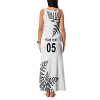 Custom New Zealand Football Family Matching Tank Maxi Dress and Hawaiian Shirt Aotearoa Pride LT05 - Polynesian Pride