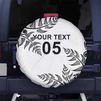 Custom New Zealand Football Spare Tire Cover Aotearoa Pride - Polynesian Pride
