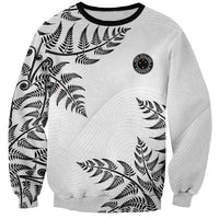 Custom New Zealand Football Sweatshirt Aotearoa Pride - Polynesian Pride