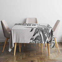 Custom New Zealand Football Tablecloth Aotearoa Pride - Polynesian Pride