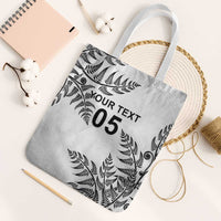 Custom New Zealand Football Tote Bag Aotearoa Pride - Polynesian Pride