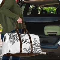 Custom New Zealand Football Travel Bag Aotearoa Pride - Polynesian Pride