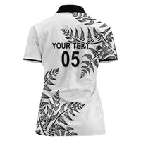 Custom New Zealand Football Women Polo Shirt Aotearoa Pride LT05 - Polynesian Pride