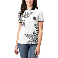 Custom New Zealand Football Women Polo Shirt Aotearoa Pride LT05 - Polynesian Pride