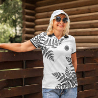 Custom New Zealand Football Women Polo Shirt Aotearoa Pride LT05 - Polynesian Pride