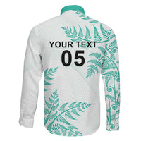 Custom New Zealand Football Family Matching Puletasi and Hawaiian Shirt Aotearoa Pride Aqua Version LT05 - Polynesian Pride
