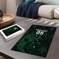 Custom New Zealand Fishing Puzzle Maori Tribal Pattern - Polynesian Pride