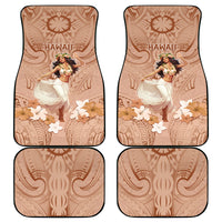 Hawaii Women's Day Car Mats With Polynesian Pattern
