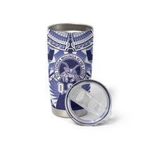 Personalised Tonga Queen Salote College Tumbler Cup Centenary Navy Version