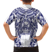 Personalised Tonga Queen Salote College Hawaiian Shirt Centenary White Version LT05 - Polynesian Pride