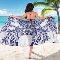 Tonga Queen Salote College Sarong Centenary White Version