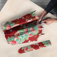 Hawaii Ohia Lehua Umbrella Tropical Vibes Crimson LT05 - Polynesian Pride