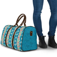 Hawaii Ohia Lehua Travel Bag Tropical Vibes Teal